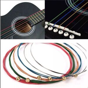 Rainbow Colorful Guitar Strings