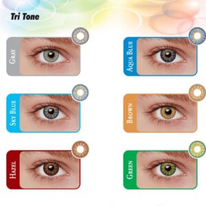 Natural Color 3 tone Contact Lens