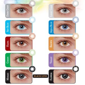 US Vision 1 Tone Contact Lens Made In USA