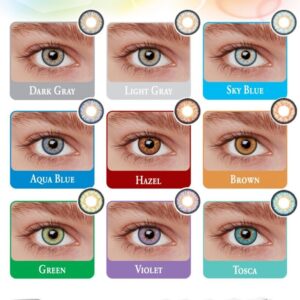 US Vision 3 Tone Contact Lens Made In USA