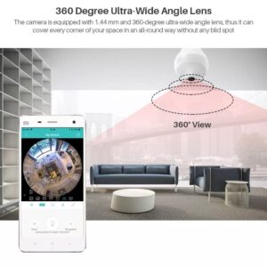 360 Wireless Camera Bulb